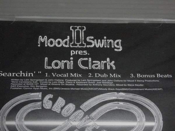 CD/Mood Ⅱ Swing pres. Loni Clark. Full Swing/Searchin' Freestyle_画像3