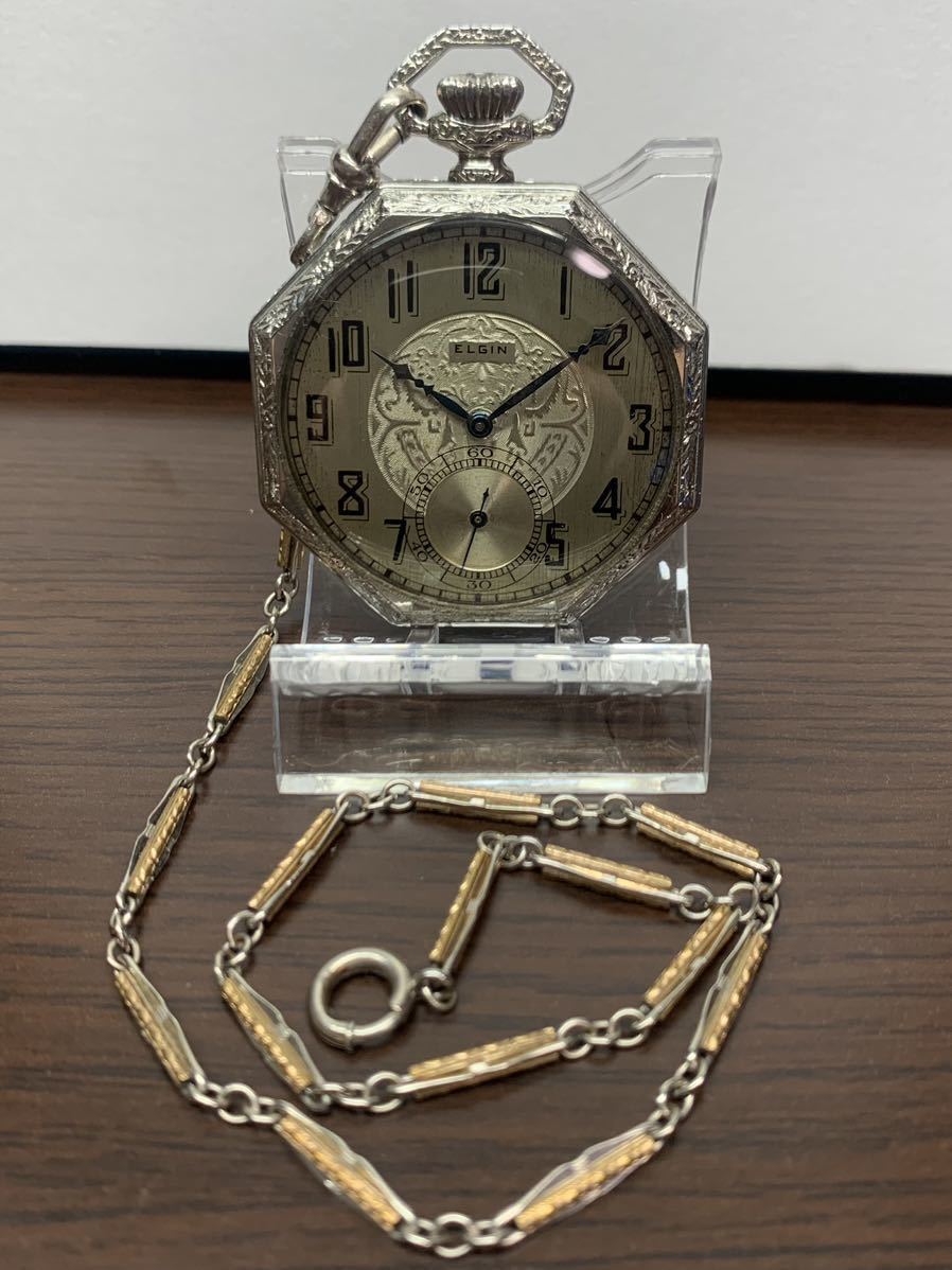 ELGIN エルジン グレード345 懐中時計 1919年製 | thelofttown.com