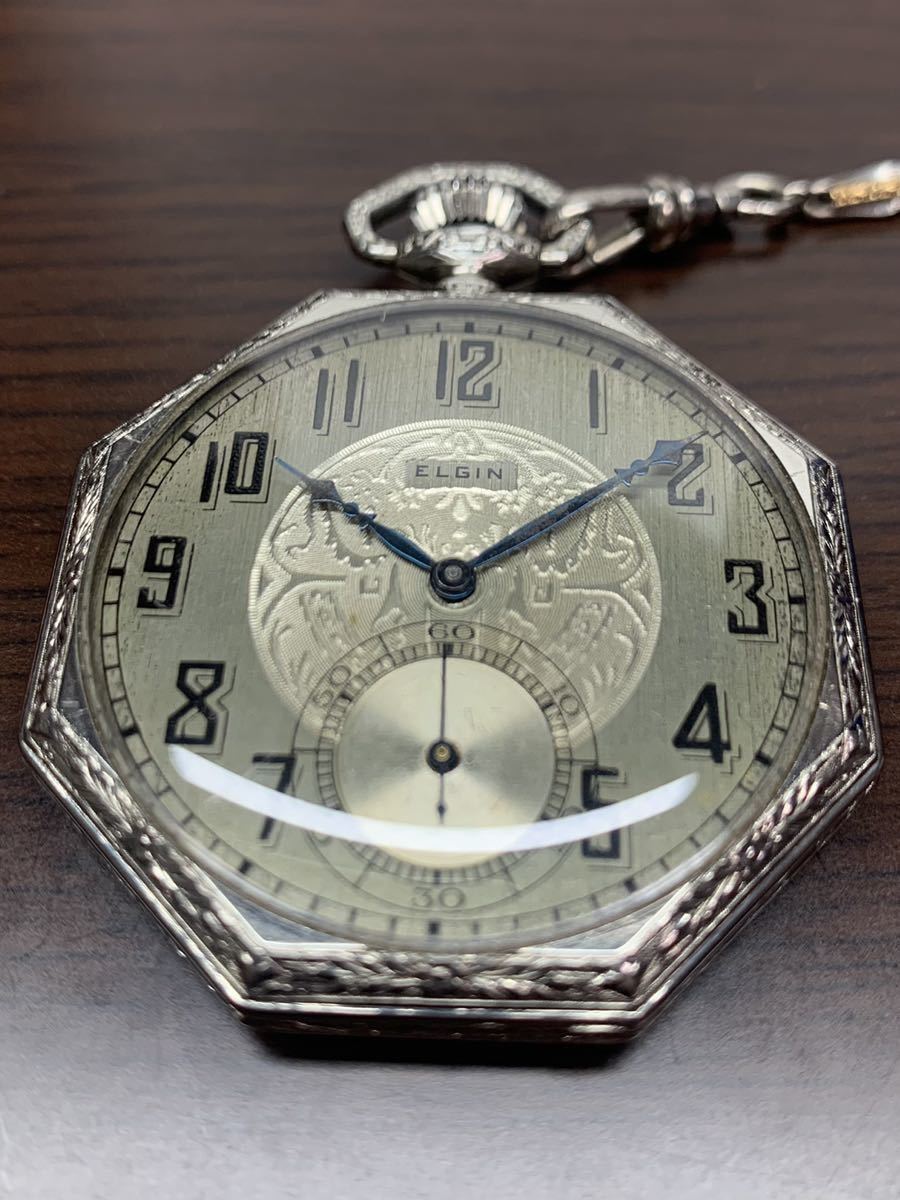 ELGIN エルジン グレード345 懐中時計 1919年製 | thelofttown.com
