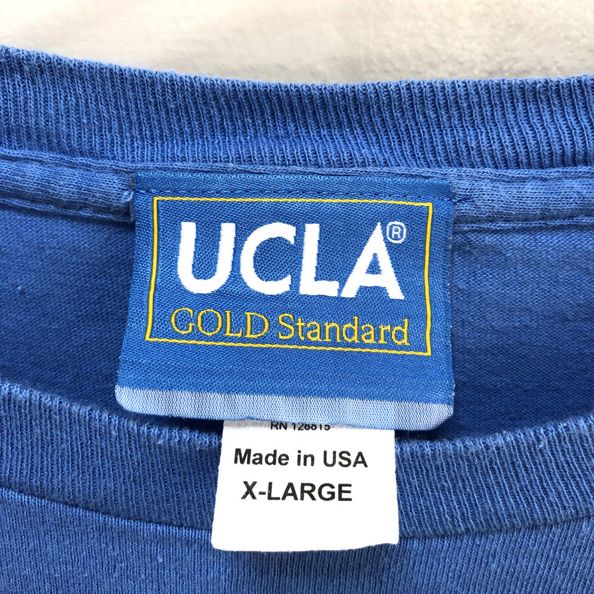 USA製 カレッジ Tシャツ UCLA ブルーインズ カリフォルニア大学ロサンゼルス校 メンズXL フットボール BA1036_画像6