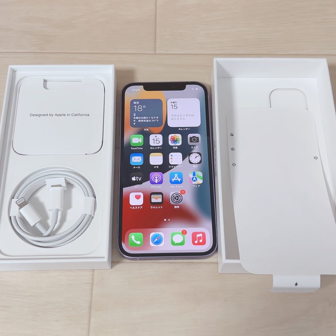 ☆1175☆【ほぼ新品】Apple iPhone12 64GB SIMフリー 一括購入品 利用