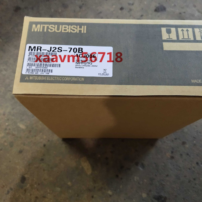 新品 MITSUBISHI/三菱 MR-J2S-70B サーボアンプ 【保証付き】【送料