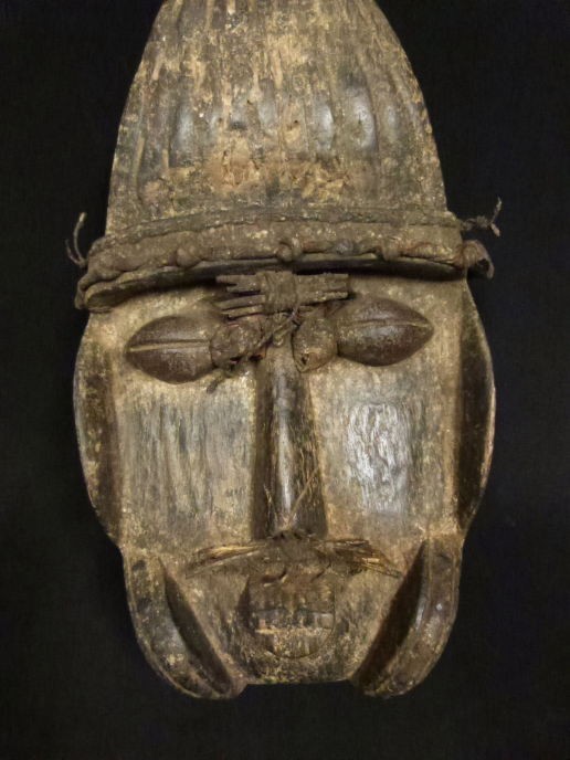 gere mask / Africa / antique / mask / tree carving / sculpture / tree carving goods / mask / race / hand made / next day shipping 