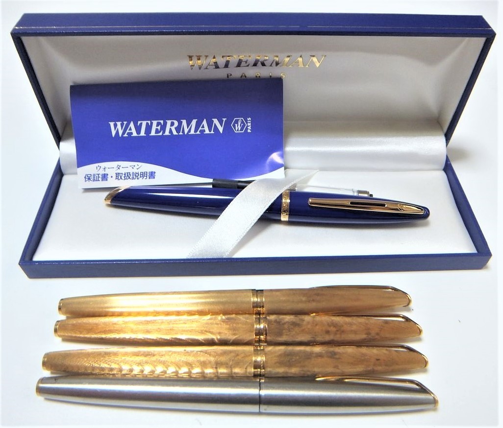1円~ おたからや☆B0614-17 WATERMAN ウォーターマン 万年筆 カレン