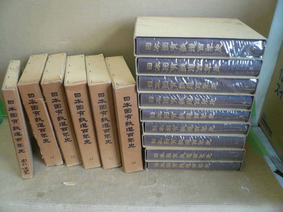 定期入れの ○古書○日本国有鉄道百年史 索引・便覧1冊☆同百年史 鉄道一般