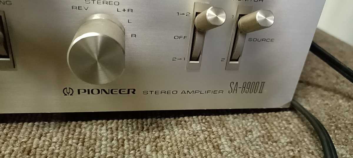 Pioneer SA-8900II 通電ジャンクプリメインアンプ パイオニア Pioneer SA-8900II 通電ジャンクプリメインアンプ パイオニア