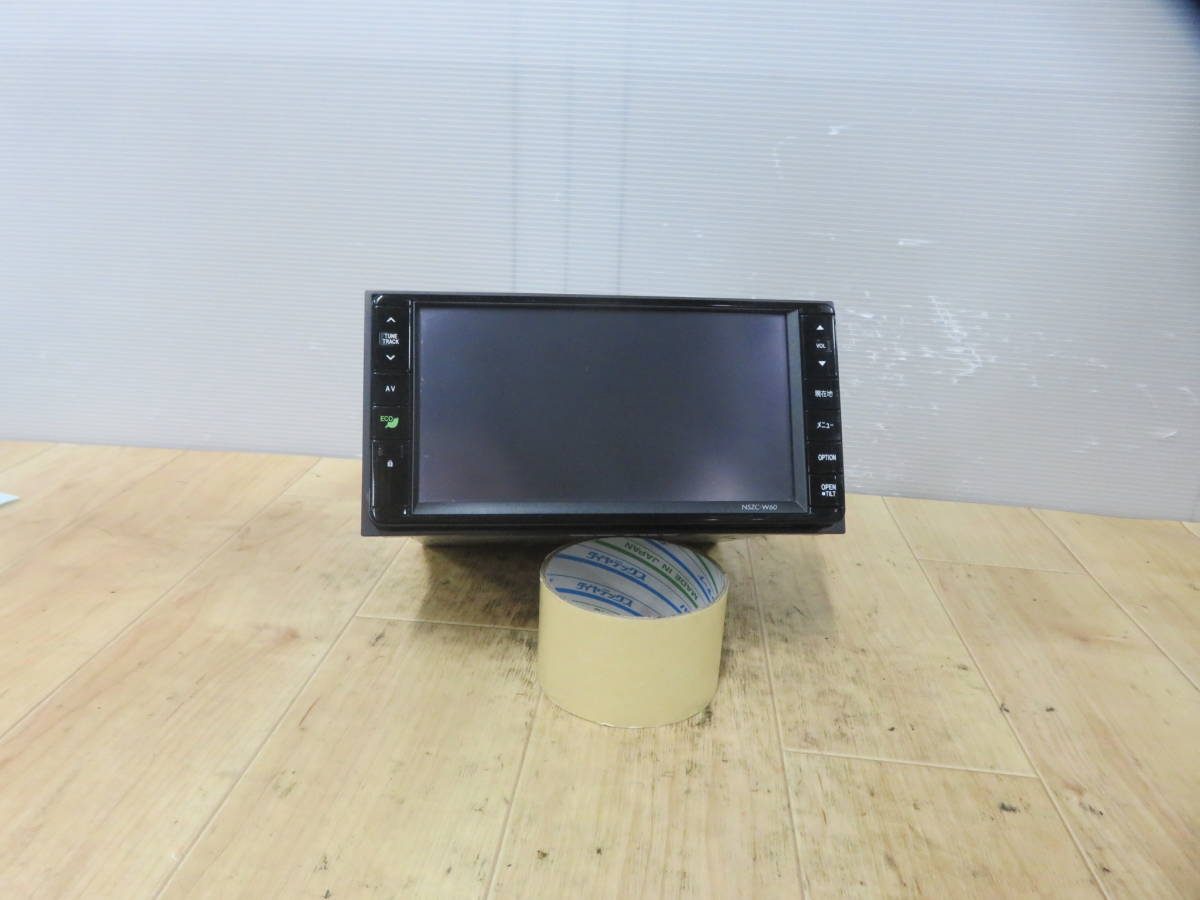 動作品保証付/U674/ダイハツ純正 SSDカーナビ NSZC-W60 TVフルセグ地