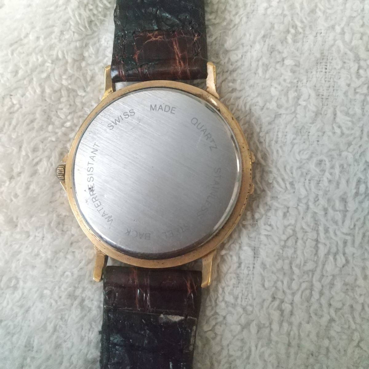 ORION スイス製 ポインターデイト 腕時計_画像2
