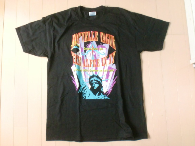 THE ALFEE　アルフィー　９８年　ニューヨークコンサート　ライブTシャツ　黒　L　海外公演　nouvelle vague_画像1