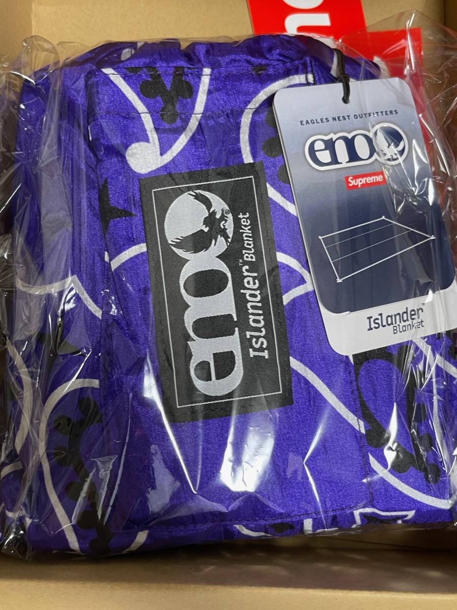 Supreme/ENO Islander Nylon Blanket purple シュプリーム バンダナ柄