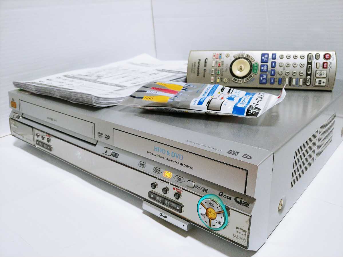 ピンク・ブルー Panasonic DMR-EH70V VHS DVD HDDレコーダー - DVD
