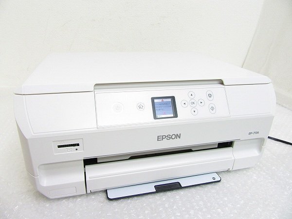 PK01667R☆EPSON☆A4カラープリンター☆EP-711A☆2019年製 www