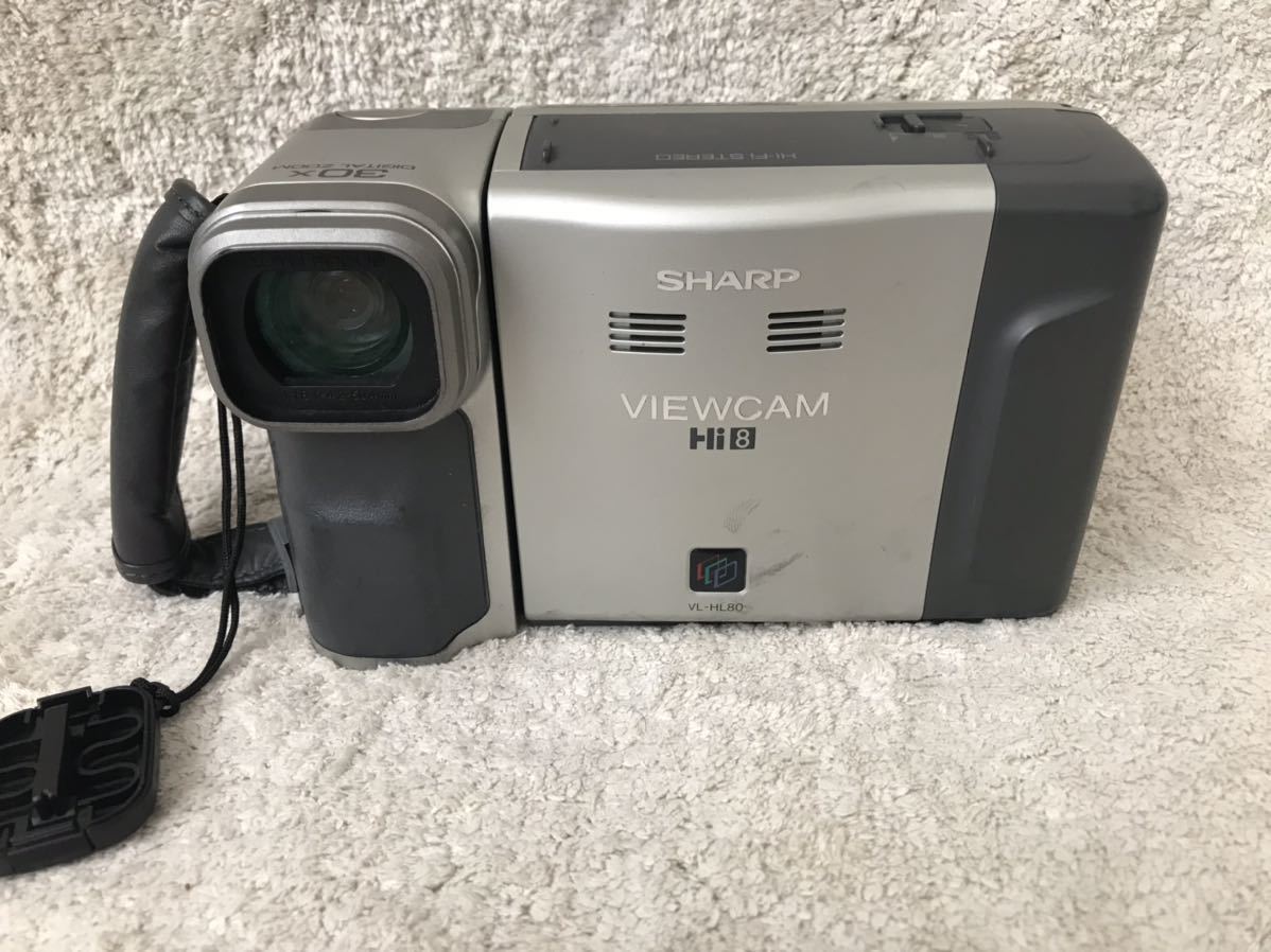 ☆SHARP シャープ Hi8 8ミリビデオカメラ ビューカム VL-HL80 取 ☆SHARP シャープ Hi8 8ミリビデオカメラ ビューカム VL-HL80 取
