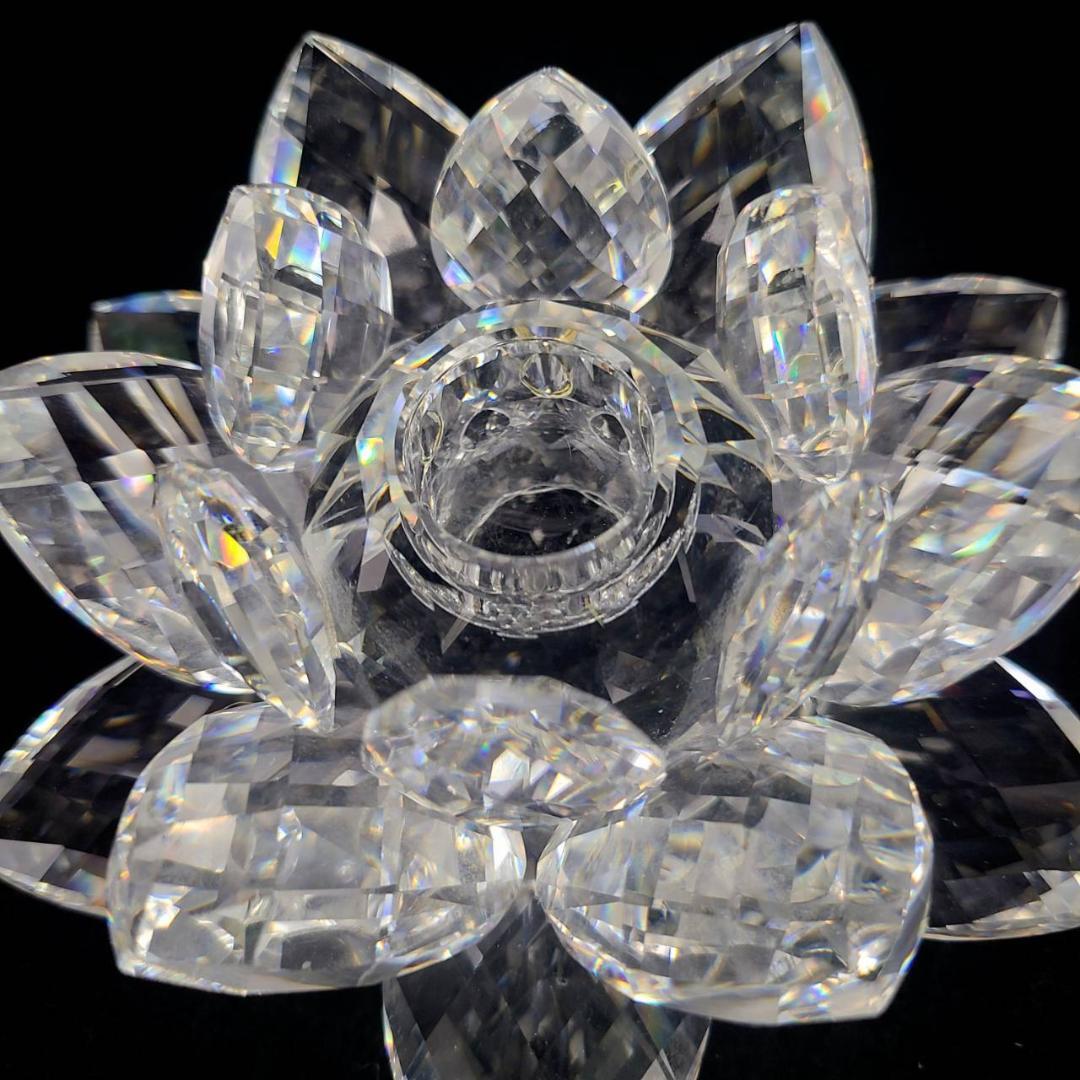 希少 ◇ スワロフスキー SWAROVSKI 睡蓮 スイレン 水連 キャンドル