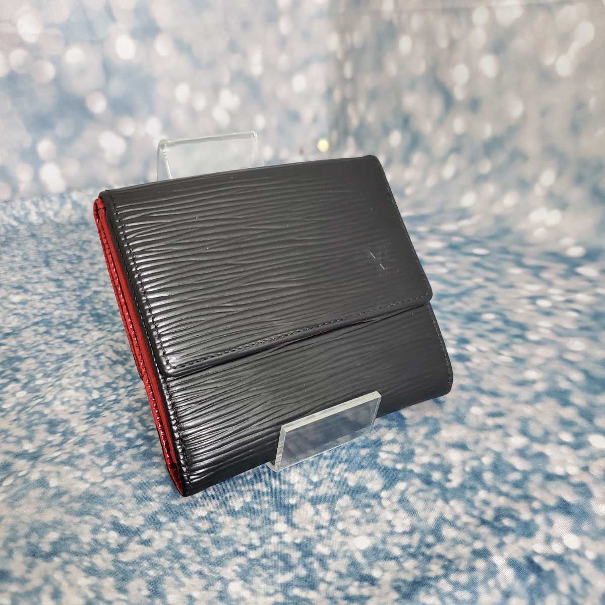 1円 ☆極美品☆ 【A459-1】 ルイヴィトン エピ 札入れ 二つ折り 財布