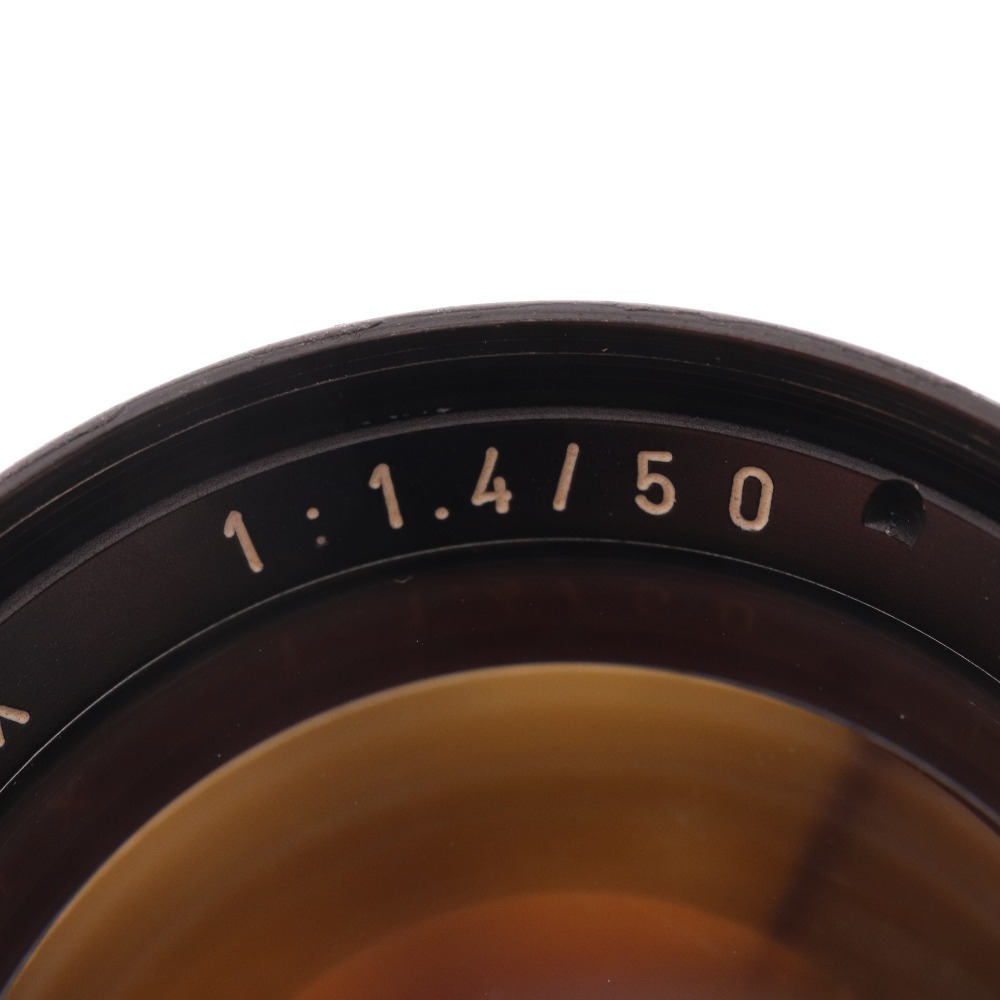 ■ Leica ライカ カメラレンズ LEITZ WETZLAR SUMMILUX 1:1.4/50 ズミルックス レンズキャップ付き 中古_画像6