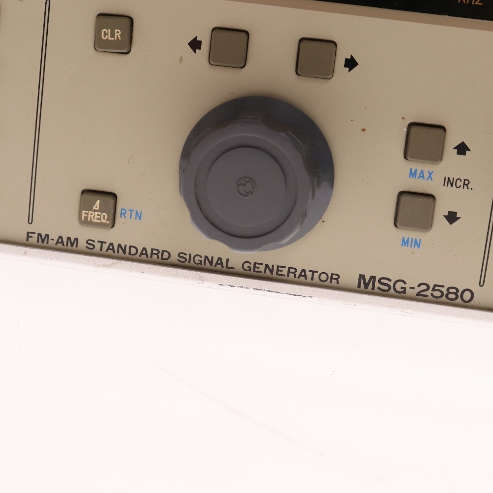 ☆ MEGURO 目黒電波 標準信号発生器 FM-AM STANDARD SIGNAL ☆ MEGURO 目黒電波 標準信号発生器 FM-AM STANDARD SIGNAL
