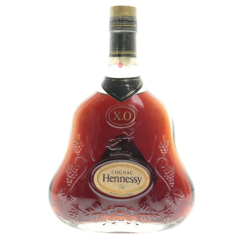 ☆ 酒 Hennessy ヘネシー XO 金キャップ クリアボトル COGNAC BRANDY コニャック ブランデー 700ml 40% 未開栓