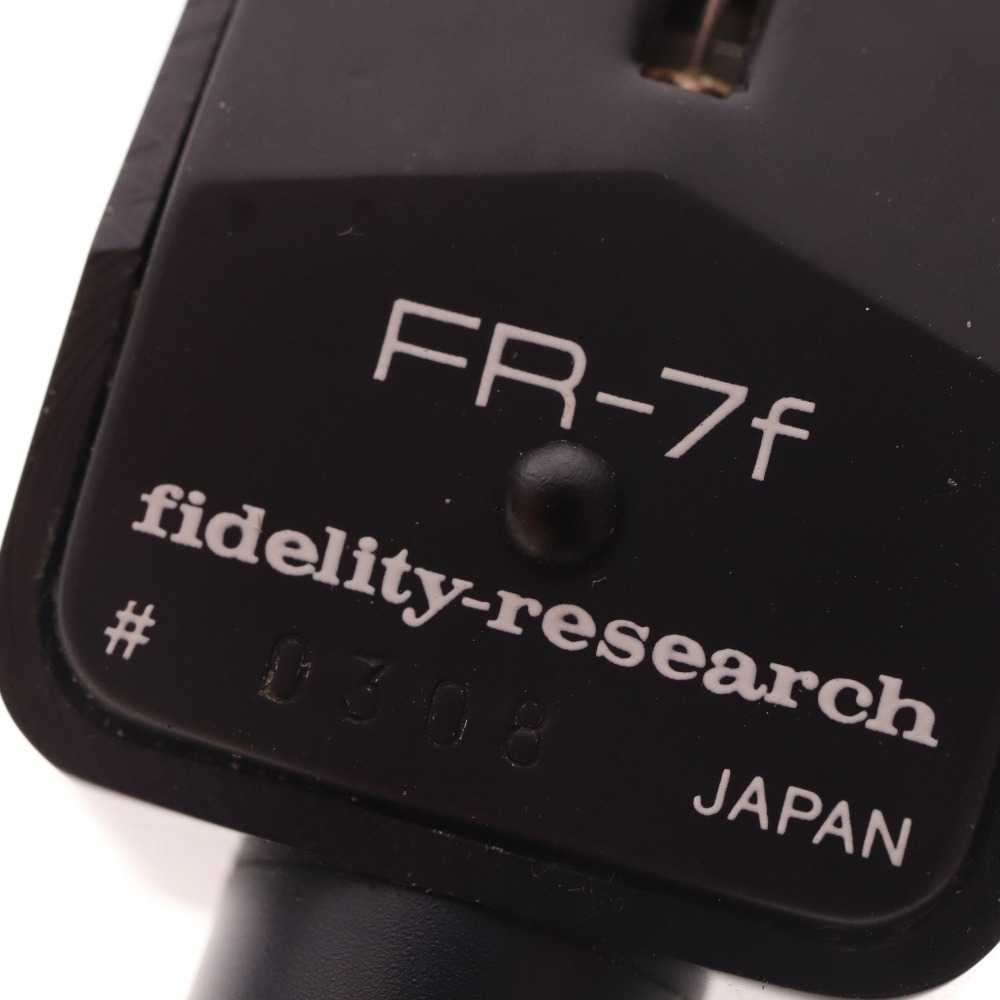■ Fidelity Research フィデリティリサーチ ヘッドシェル一体型MCカートリッジ FR-7f カートリッジ 付属品付き 中古_画像4