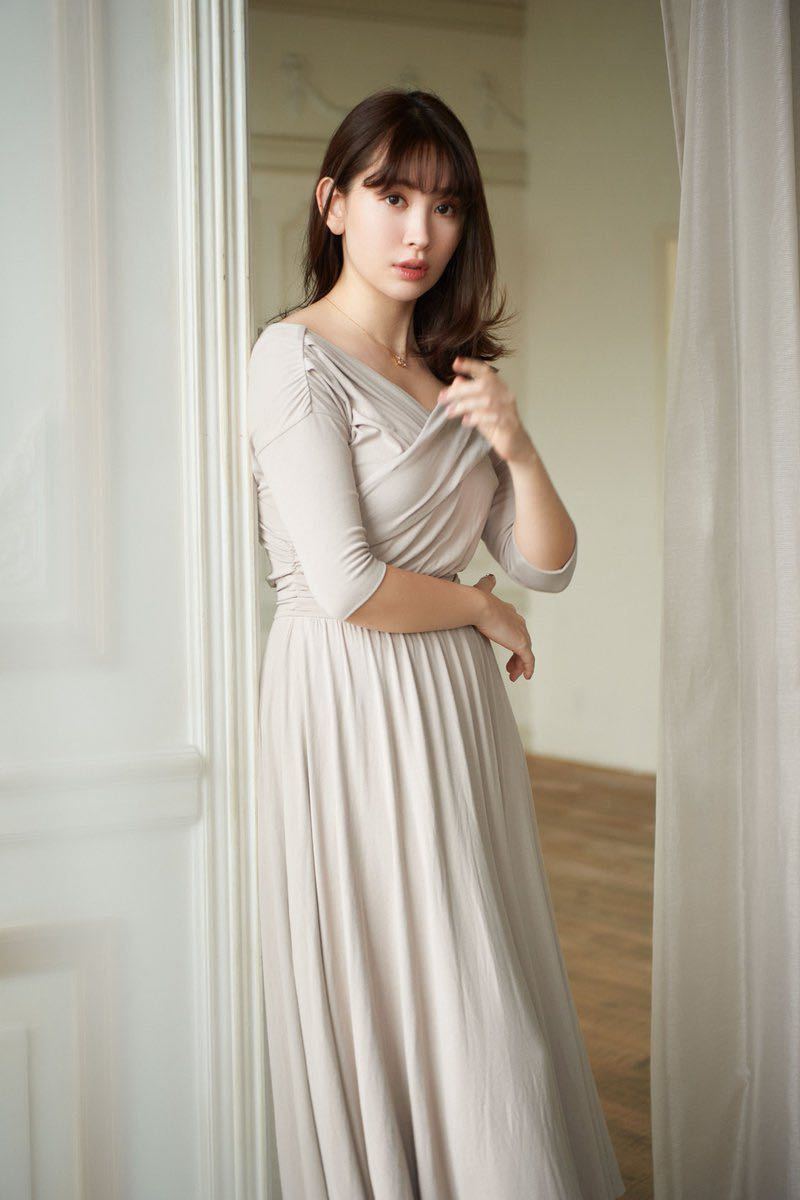 春の新作 Her lip to Cache-Coeur Jersey Midi Dress superior-quality.ru:443
