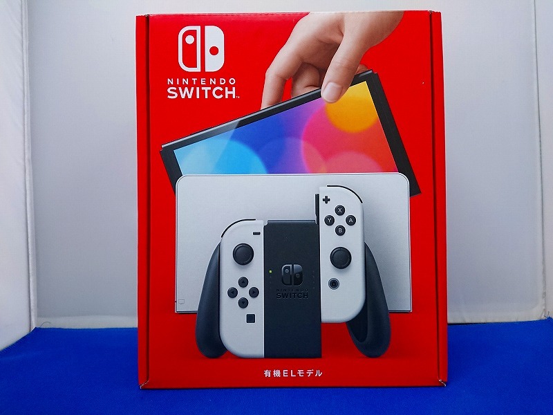 1円～【未使用】Nintendo Switch 本体 有機ELモデル [Joy-Con(L)/(R