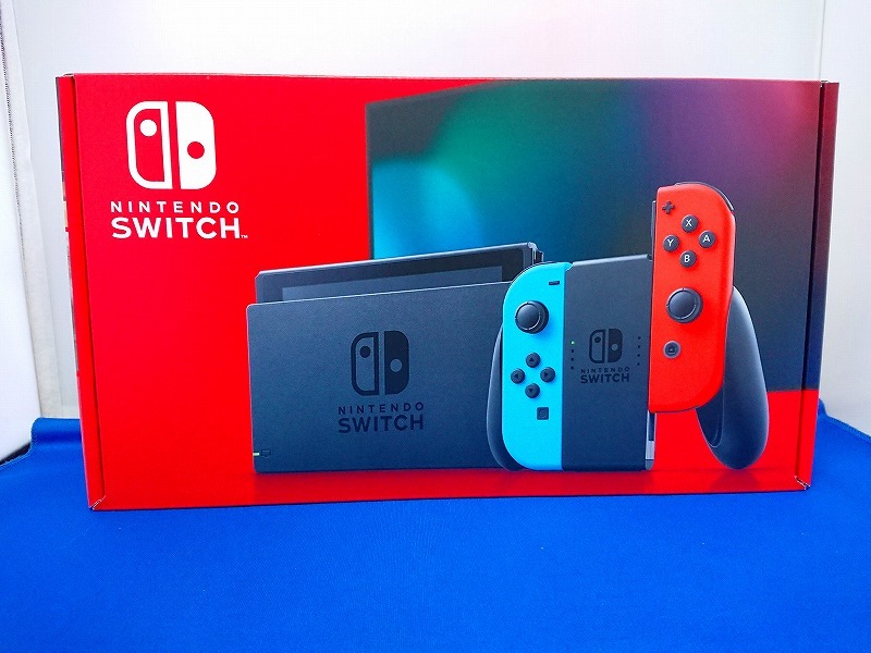 極美品 Switch ジョイコン ネオンブルー 左 L ニンテンドー 2-711