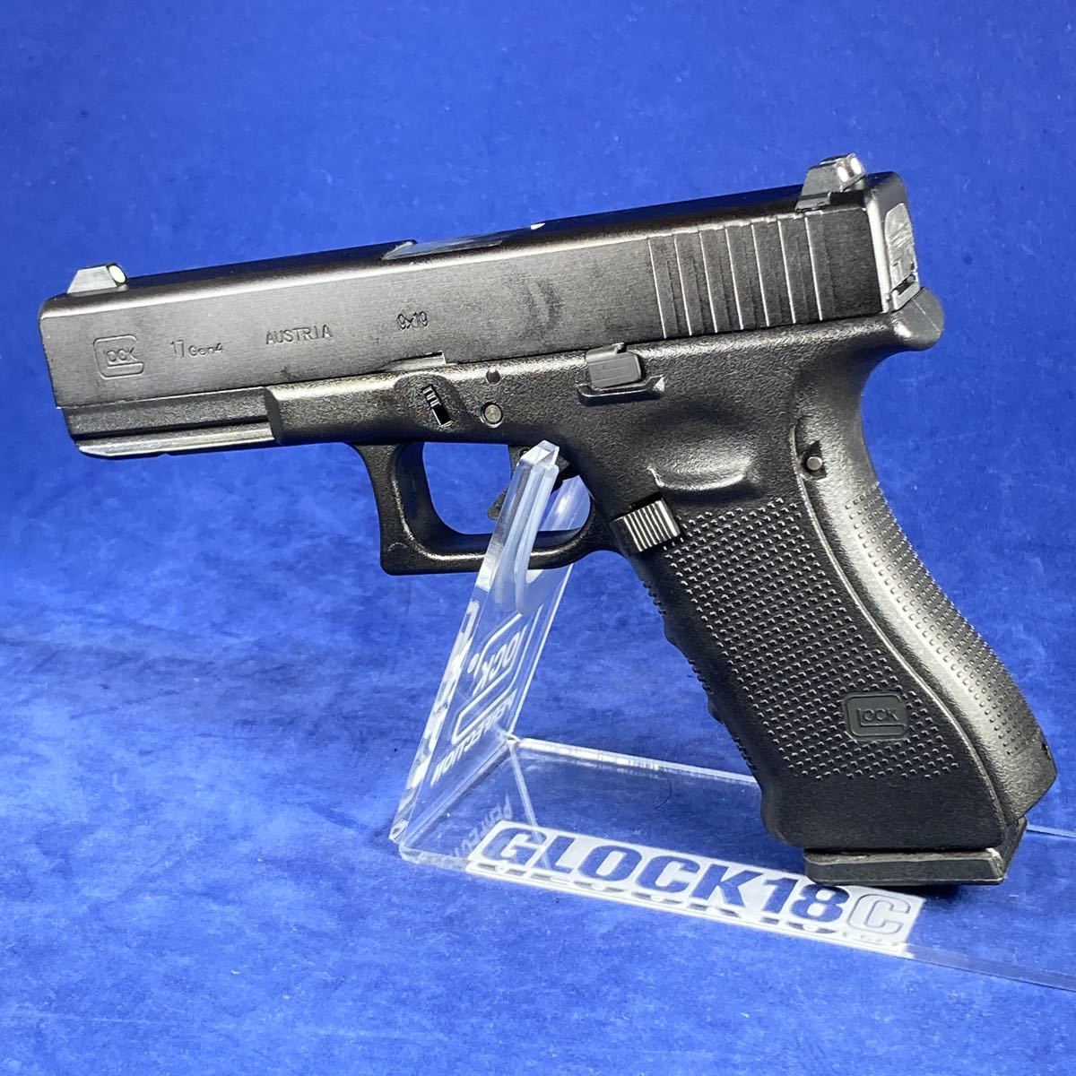 激レア、リアル刻印」E&L グロック17 Gen4 ガスブローバックハンドガン