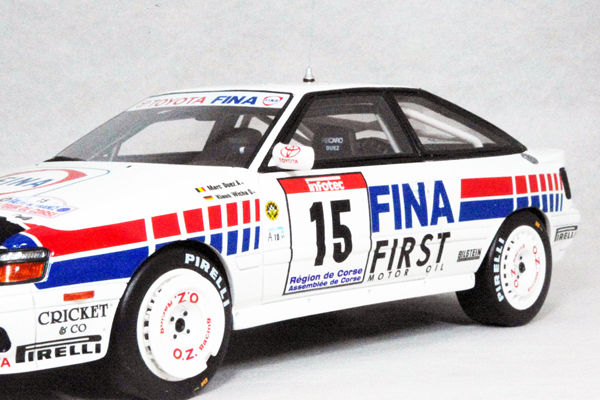 ● 1/18 トヨタ 〓 セリカ GT-Four ( ST165 ) / ツール ド コルス 1991 〓 TOYOTA_画像5