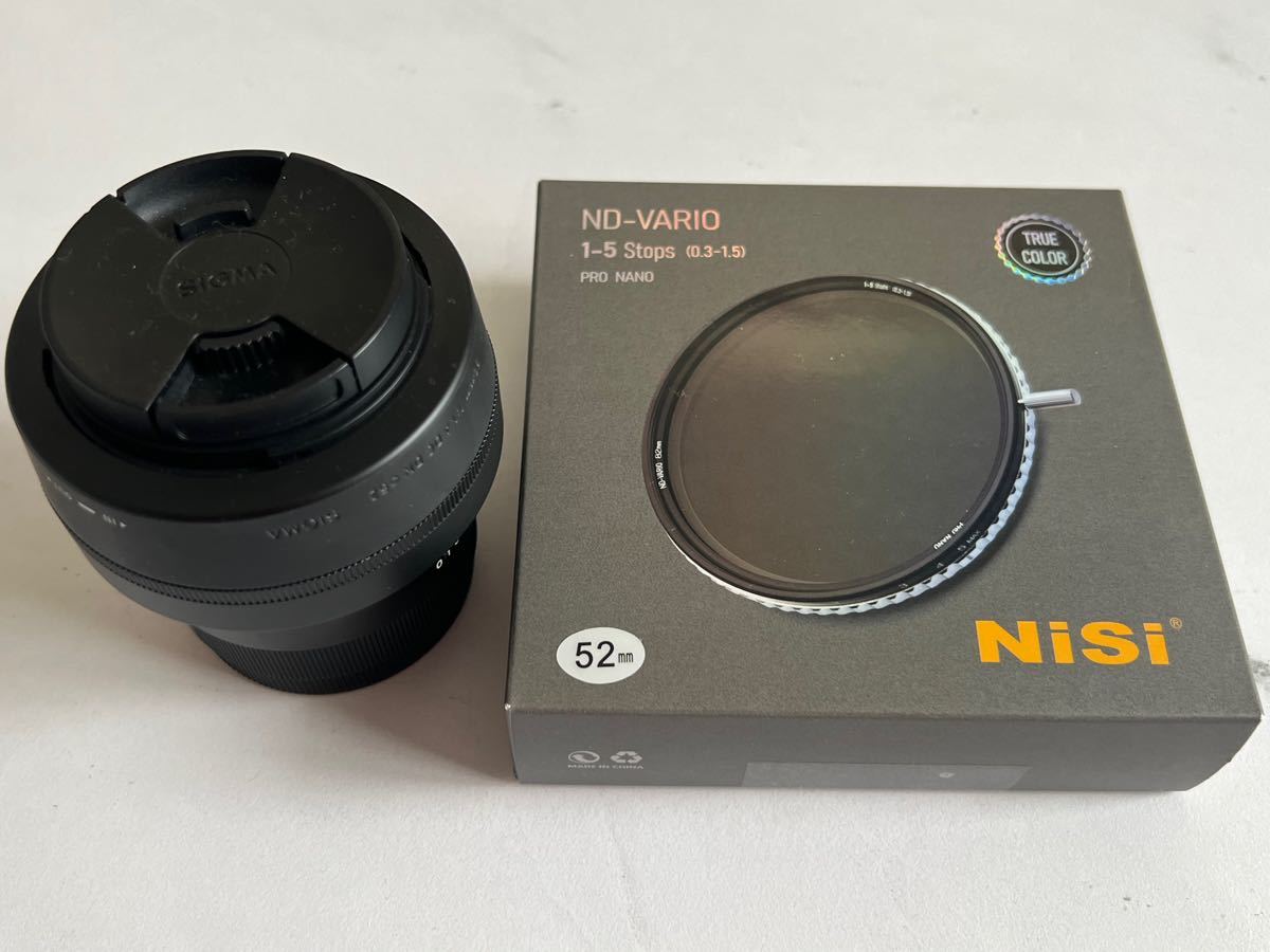 SIGMA 30mm f1.4 DC DN NDフィルター付き
