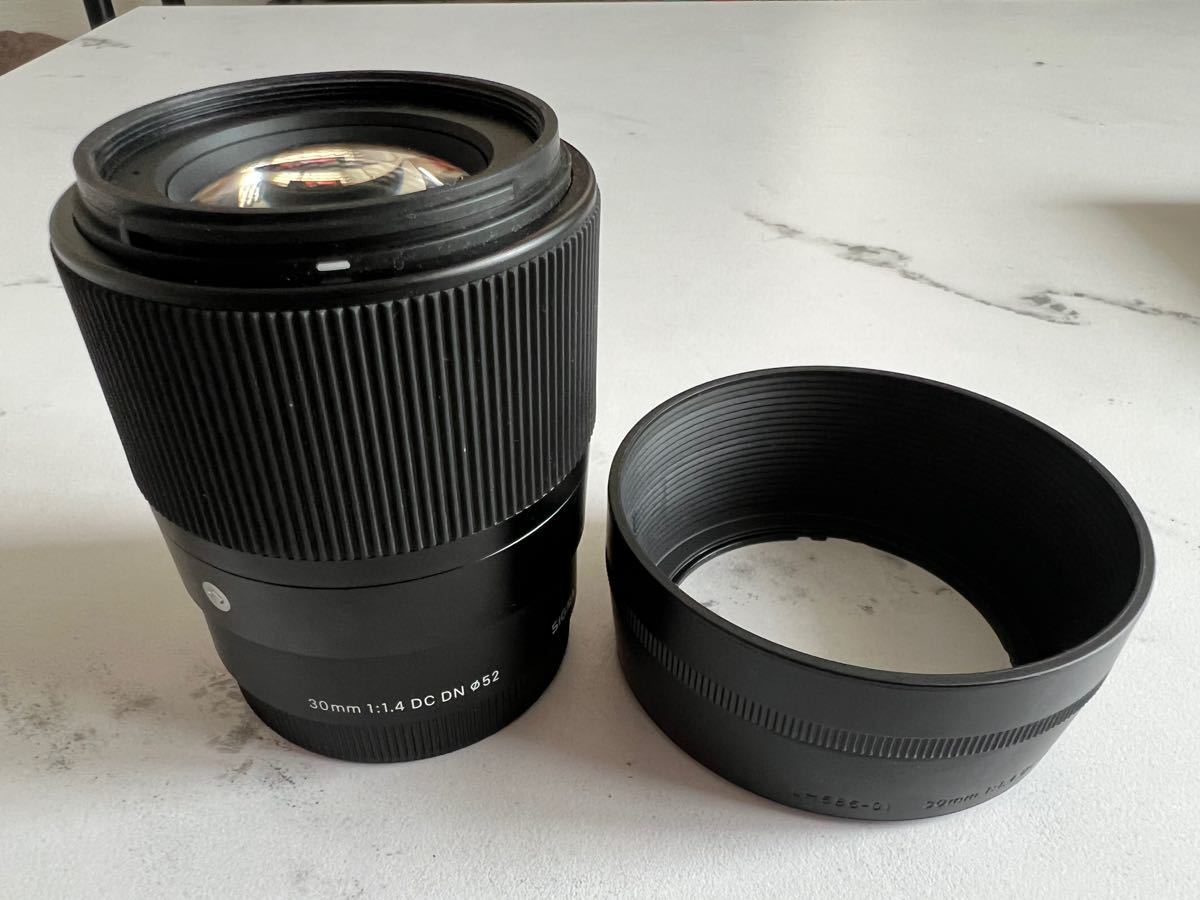 SIGMA 30mm f1.4 DC DN NDフィルター付き