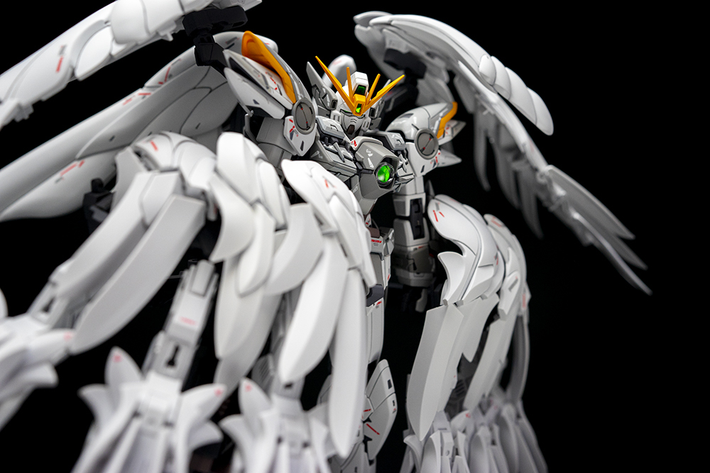 MG ウイングガンダム スノーホワイトプレリュード 1/100 塗装 MG ウイングガンダム スノーホワイトプレリュード 1/100 塗装
