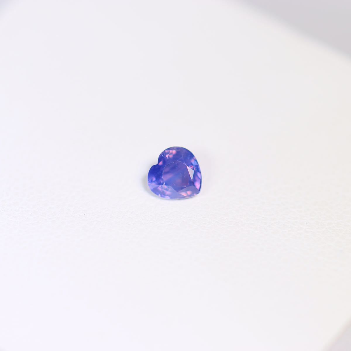 天然バイカラーサファイア』0.80ct タンザニア産 ルース 宝石【2260