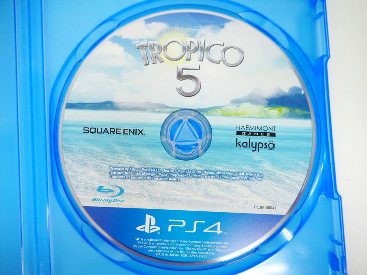 PS4ソフト★スクウェア・エニックス【トロピコ5】TROPICO5 PLJM-80041 ゲームソフト Blu-ray Kalypso CERO-B★プレステ4_画像4