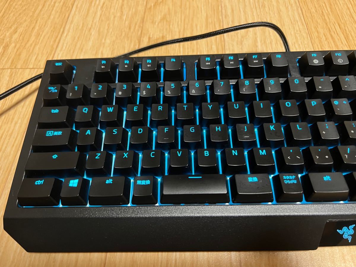 Razer Blackwidow JP Green Switch メカニカル ゲーミングキーボード 日本語配列