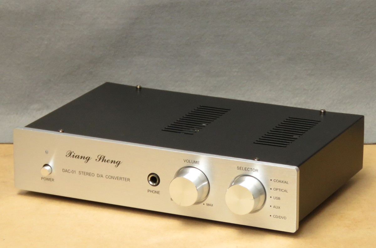  真空管DAC・ヘッドホンアンプ Kiang Pheng DAC-01A ハイレゾ対応 動作チェック済_画像1