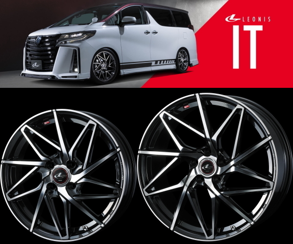 レオニス20×8.5J クラウン、レクサス、アルファード・ヴェルファイア等