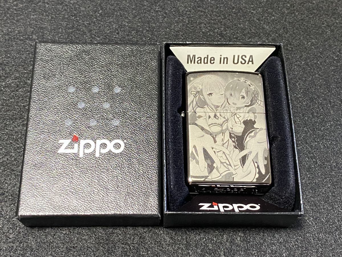 zippo Re.ゼロから始まる異世界生活 アニメ 両面デザイン エミリア