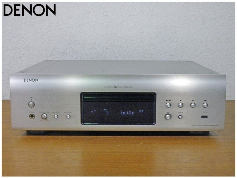 ◇1円/DENON/DCD-1500RE/スーパーオーディオ CD プレーヤー/192kHz