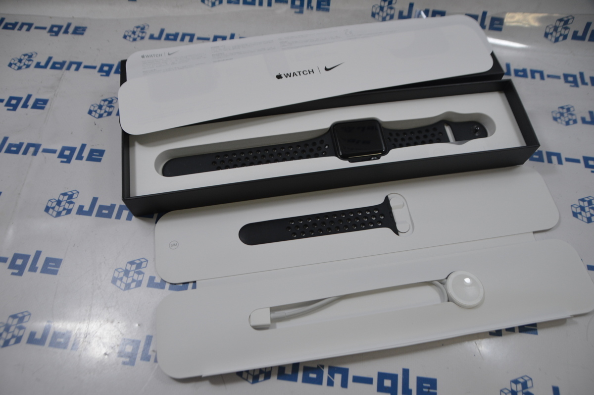 Apple Watch Nike+ Series 3 GPSモデル 42mm MTF42J/A 格安1円スタート