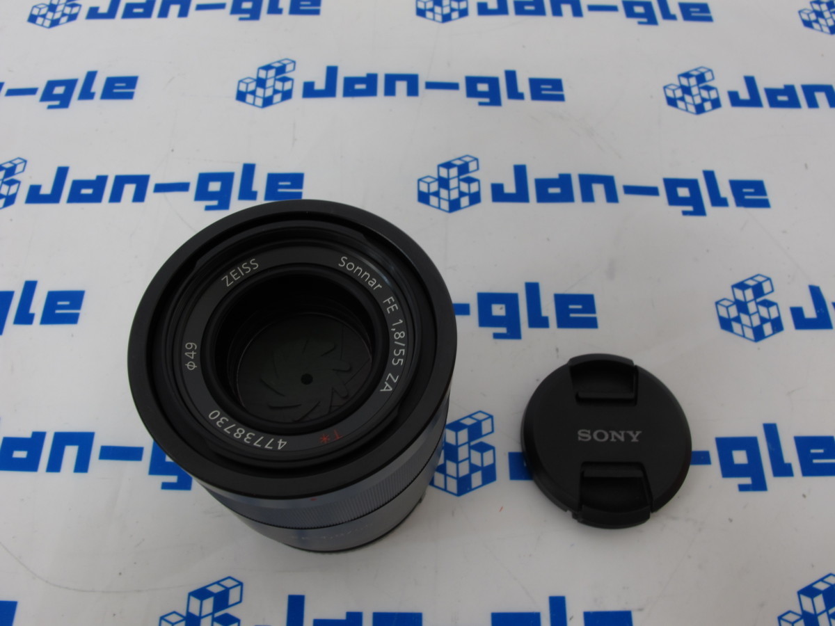 美品 SONY Sonnar T* FE 55mm F1.8 ZA SEL55F18Z α Eマウント J415019