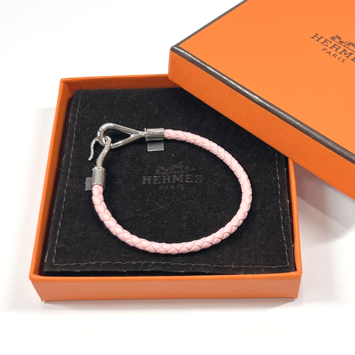 HERMES エルメス ブレスレット ジャンボ ヴォースイフト/GP ピンク art