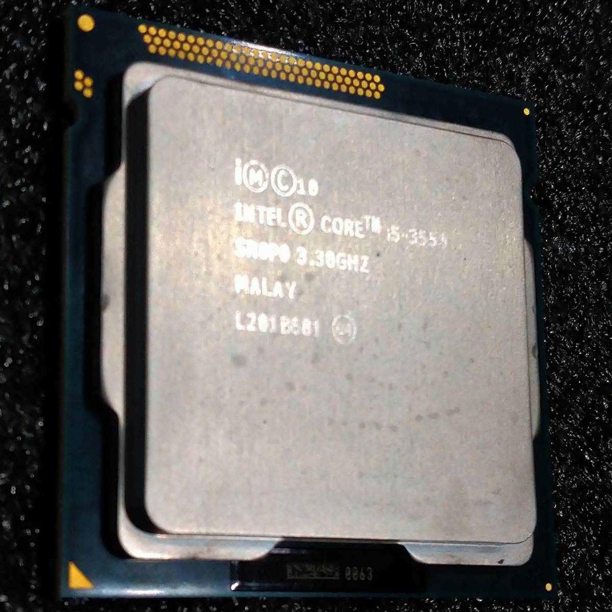 【中古】Intel Core i5 3550 Ivy Bridge LGA1155_画像2