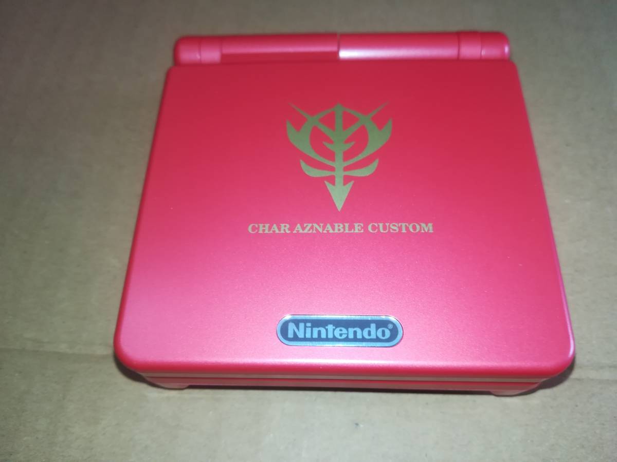 GBA ゲームボーイアドバンス SP本体 SDガンダム ジージェネレーション