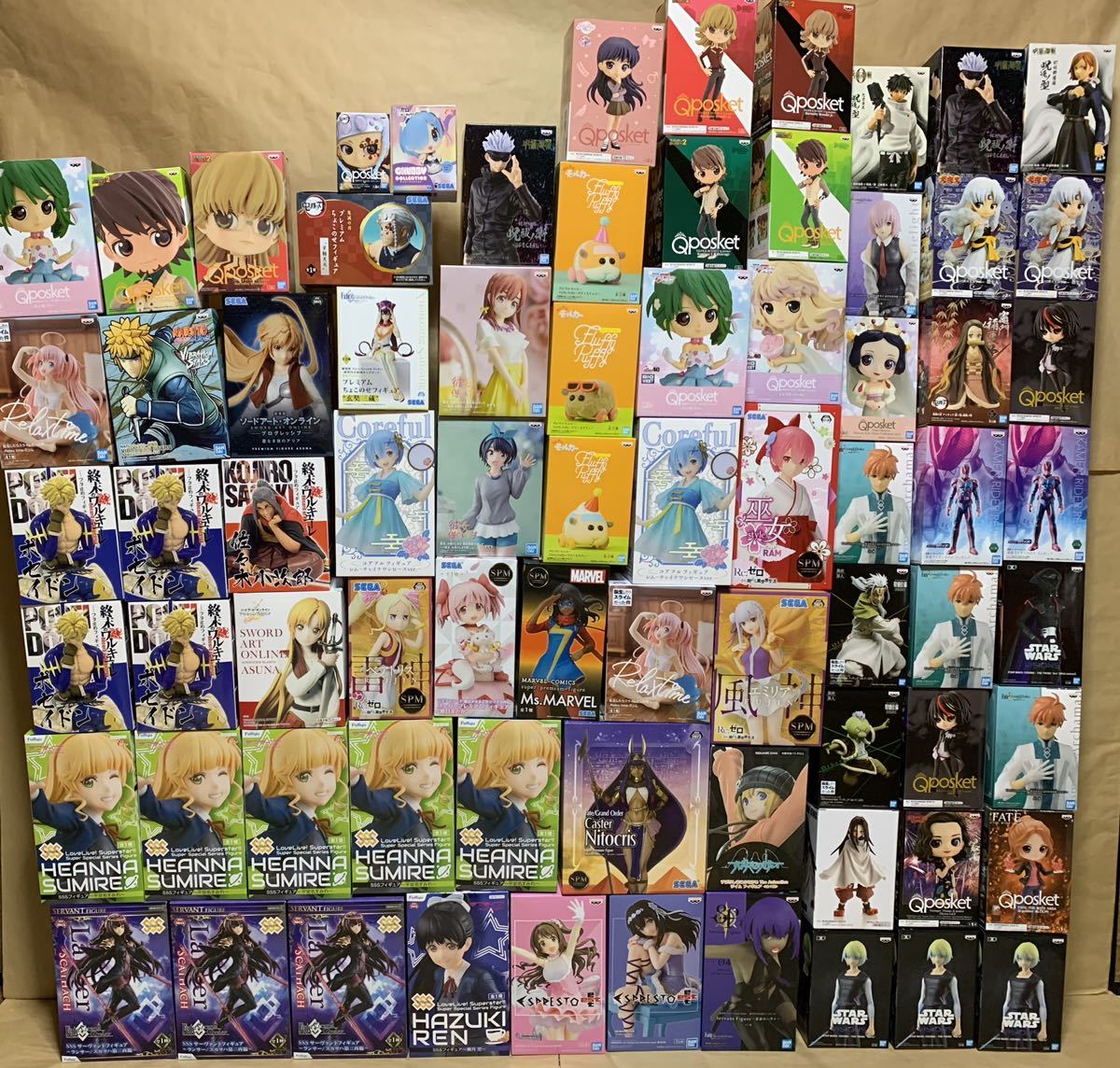 未開封】 大量 フィギュア 75体セット まとめ売り プライズ 美少女