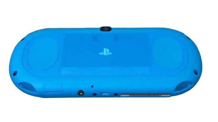 極美品 ほぼ新品 PS Vita PSVita PCH-2000 シリーズ Wi-Fiモデル プレイステーション ヴィータ 本体 アクアブルー USBケーブル付き