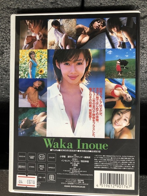 Dettagli dell'articolo D-4473 中古グラビアDVD 井上和香 WAKASAWAGI