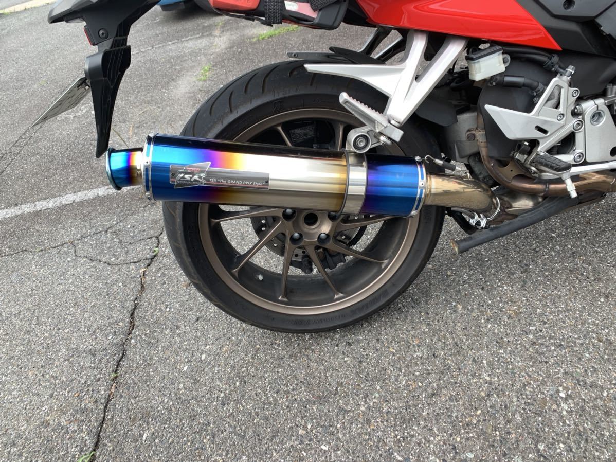 TSR HONDA VFR800f チタン スリップオンマフラー RC79 orchid.ne.jp