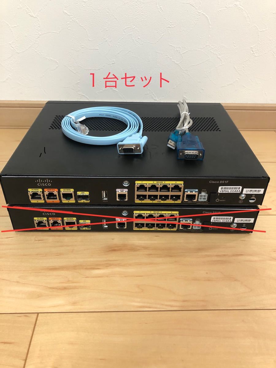 CCNA CCNP】1台Cisco891FJ Yahoo!フリマ（旧）-