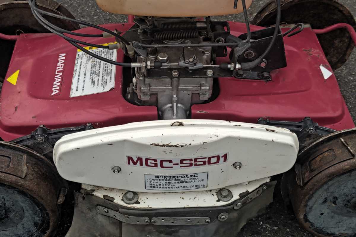 MARUYAMA クボタ 斎藤 農機製作所 丸山 自走式 草刈機 MGC-S501 MARUYAMA クボタ 斎藤 農機製作所 丸山 自走式 草刈機 MGC-S501