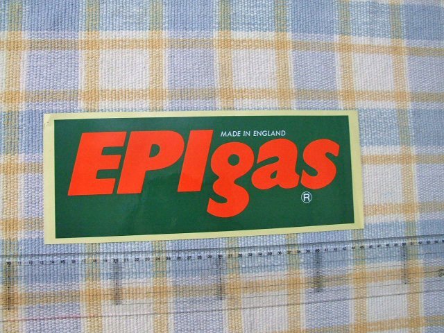 EPIgas/EPI gas / gas burner / outdoor / big / sticker / seal /B * Yahoo! shopping store / rare thing association *. beautiful . also large amount exhibiting!